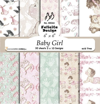  Felicita Design Baby Girl 15x15cm 3x10 design 200g